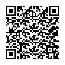 Código QR para número de telefone +12072169279