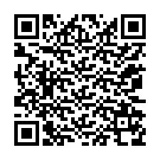 Código QR para número de teléfono +12072178594