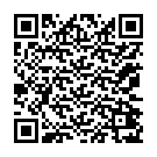 QR-Code für Telefonnummer +12072427231