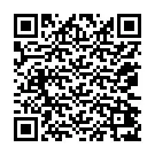 Código QR para número de telefone +12072427238