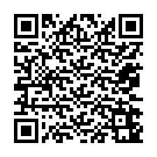 Código QR para número de teléfono +12072641437