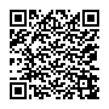 Código QR para número de telefone +12072647438