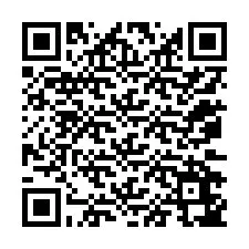 Kode QR untuk nomor Telepon +12072647618