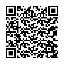 Código QR para número de teléfono +12072647620