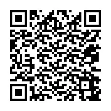 Codice QR per il numero di telefono +12072647623