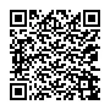 Codice QR per il numero di telefono +12072647628