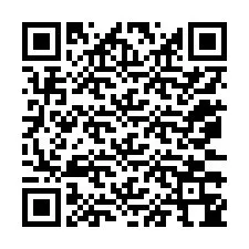 Código QR para número de teléfono +12073344338