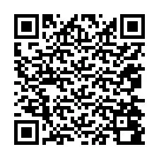 QR-код для номера телефона +12074080922