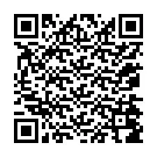 Código QR para número de teléfono +12074086848