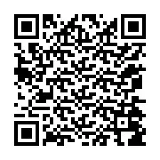 Código QR para número de teléfono +12074086854