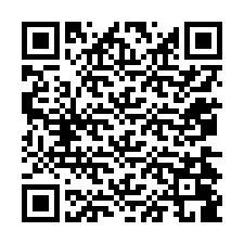 QR-код для номера телефона +12074089116