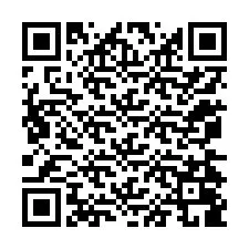 QR Code สำหรับหมายเลขโทรศัพท์ +12074089124