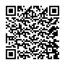 Codice QR per il numero di telefono +12074089629