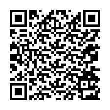 QR-код для номера телефона +12074123752