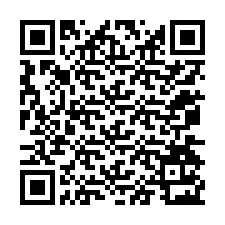 Kode QR untuk nomor Telepon +12074123754