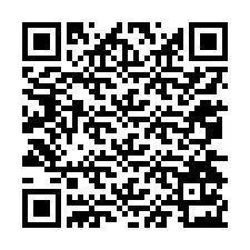 QR-koodi puhelinnumerolle +12074123762