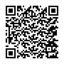 QR Code pour le numéro de téléphone +12074123766