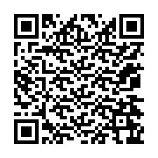 Código QR para número de telefone +12074266185