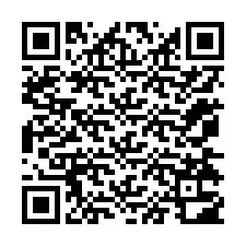 QR-код для номера телефона +12074302931