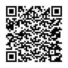 Kode QR untuk nomor Telepon +12074302937