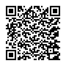 QR-код для номера телефона +12074302938