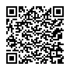 QR-Code für Telefonnummer +12074309845