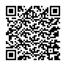 QR-Code für Telefonnummer +12074309848