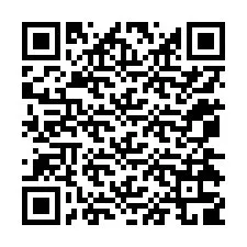 Código QR para número de teléfono +12074309860