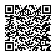 Código QR para número de telefone +12074319369