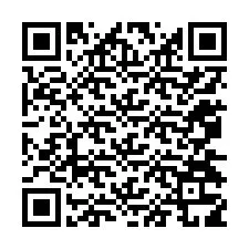 Código QR para número de telefone +12074319372