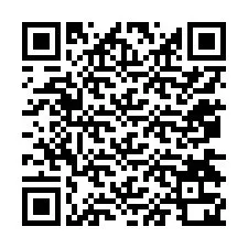 QR kód a telefonszámhoz +12074320716