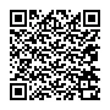 QR-код для номера телефона +12074320722