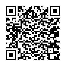 QR kód a telefonszámhoz +12074320723