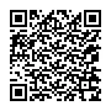 QR-koodi puhelinnumerolle +12074324850