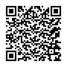 Kode QR untuk nomor Telepon +12074324851