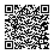 Código QR para número de teléfono +12074324852