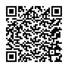 Código QR para número de telefone +12074324855