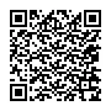 Kod QR dla numeru telefonu +12074324856