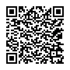 QR-код для номера телефона +12074325899