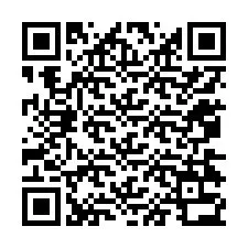 Kode QR untuk nomor Telepon +12074332452