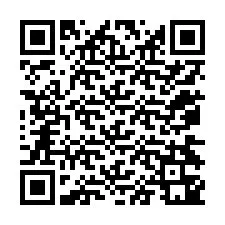 QR-код для номера телефона +12074341218