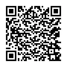 Kode QR untuk nomor Telepon +12074341229