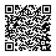 Codice QR per il numero di telefono +12074341237