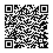 QR код за телефонен номер +12074341238