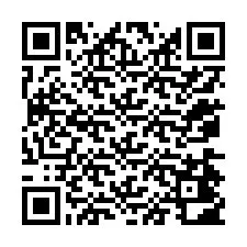 Kode QR untuk nomor Telepon +12074402108