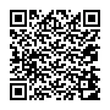 Kode QR untuk nomor Telepon +12074402113