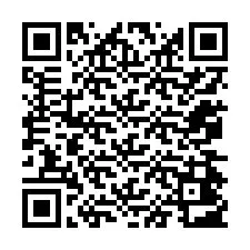 QR-код для номера телефона +12074403097