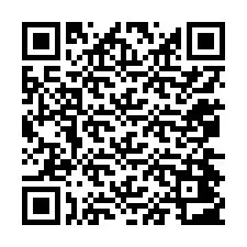 Kode QR untuk nomor Telepon +12074403266