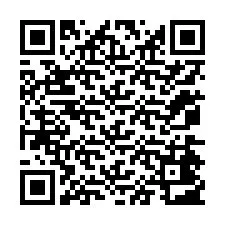 Kode QR untuk nomor Telepon +12074403841