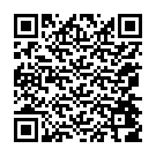 QR Code pour le numéro de téléphone +12074406774